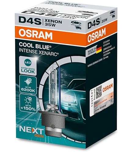 Amazon.com: Osram 66440CBI-HCB Xenarc Cool Blue Intense D4S HID