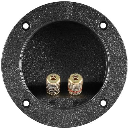 Unbekannt 2 Stück, Wentronic LK 02 RG Lautsprecher-Terminal, 2 Pol. Rot/Sch