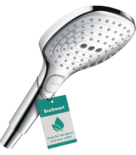 hansgrohe Raindance Select E 150 hand shower, 3 spray modes