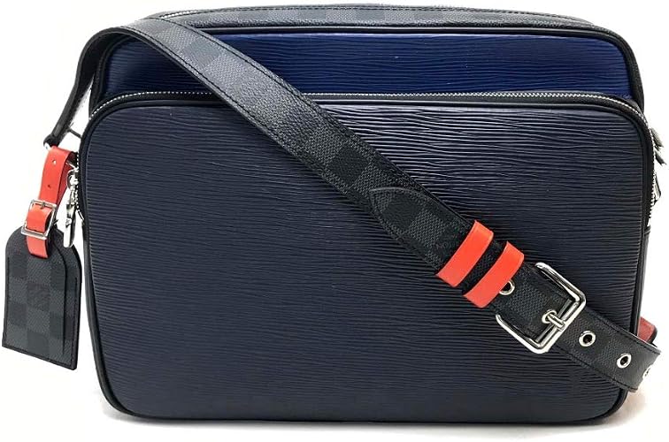 Amazon ルイヴィトン Louis Vuitton M ナイルnmスリム エピ ダミエグラフィット メッセンジャーバッグ ショルダー バッグ エピレザー ダミエ グラフィット キャンバス メンズ 中古 ショルダーバッグ
