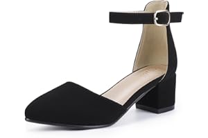 Hehainom Girls Dress Shoes High Heels Sandals Ankle Strap Flower Girl Little Big Kid Mary Jane Wedding Party Communion Mily Pump Shoes