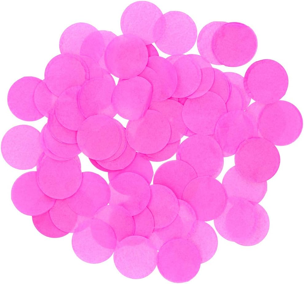 Folat 08568 Gender Reveal Balloon Girl with Pink Confetti-41cm-3 Pieces, 41 cm - Image 3