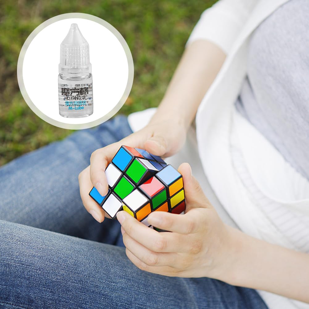 Speed Cube Lube,3ml Silicone Oil Lube for Magic Cube,Lubrication for Speed Cubing,for Improve Magic Cube Speed,Lubricating Speed Cube Oil Magic Cube Accessories,1Pc