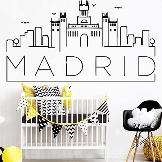 YuanMinglu Mejor Venta de Arte de Madrid Pegatinas de Pared de ...