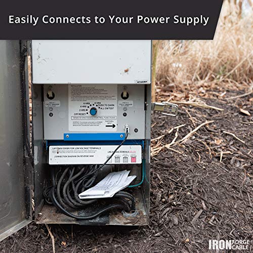 14/2 Low Voltage Landscape Wire 100ft Outdoor LowVoltage Cable for