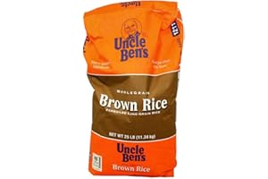 UNCLE BEN'S Whole Grain Brown Rice, 25 Pound