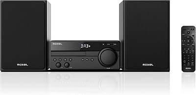 Roxel RCD-750 Hi-Fi Complete Compact Stereo System 100W CD Bluetooth DAB FM
