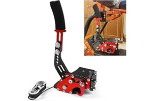 DYNO RACING 14Bit PC USB Handbrake SIM for Racing Games G27/G29 T500 FANATECOSW DIRT RALLY (Red)