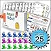 Fliptomania Robot Flipbook Animation Activity Pack - 25 Sets DIY Flip Books