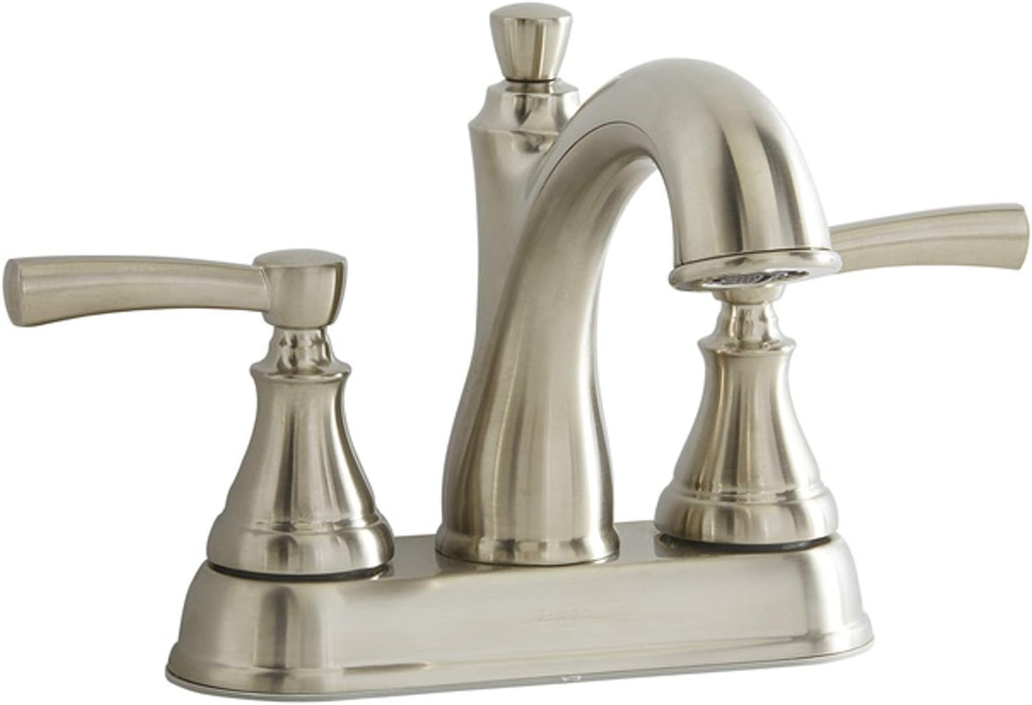 Giagni Mitchell Brushed Nickel 2 Handle 4 In Centerset Watersense