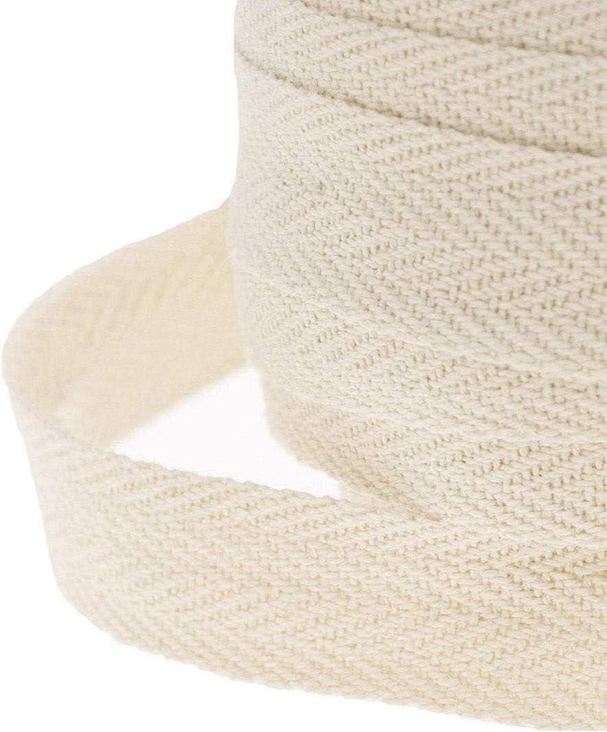 10/20/50M Roll Cotton Bunting Binding Apron Herringbone Twill bing
