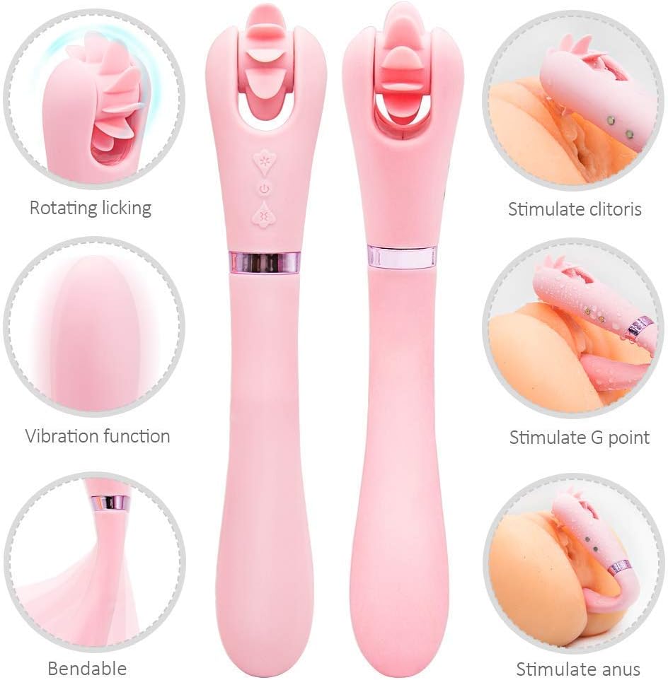 Relax toyBendable Vibrantor for Women with 12 Rotating + 10 Vibration Comfortable Privacy Sucking Comfortable Toys Stimulator Privacy Chest Sucker Shake Exciting Intimate Knead Toys for Couple and Wom