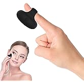 Fuigarry Upgrade Mini-Ring Personal Facial and Eye Massage Ball USB Rechargeable Portable Travel Pocket Massager Facial Muscles Tighten Anti-Aging Relieve Eye Dark Circles,Puffiness,Fatigue (Black)