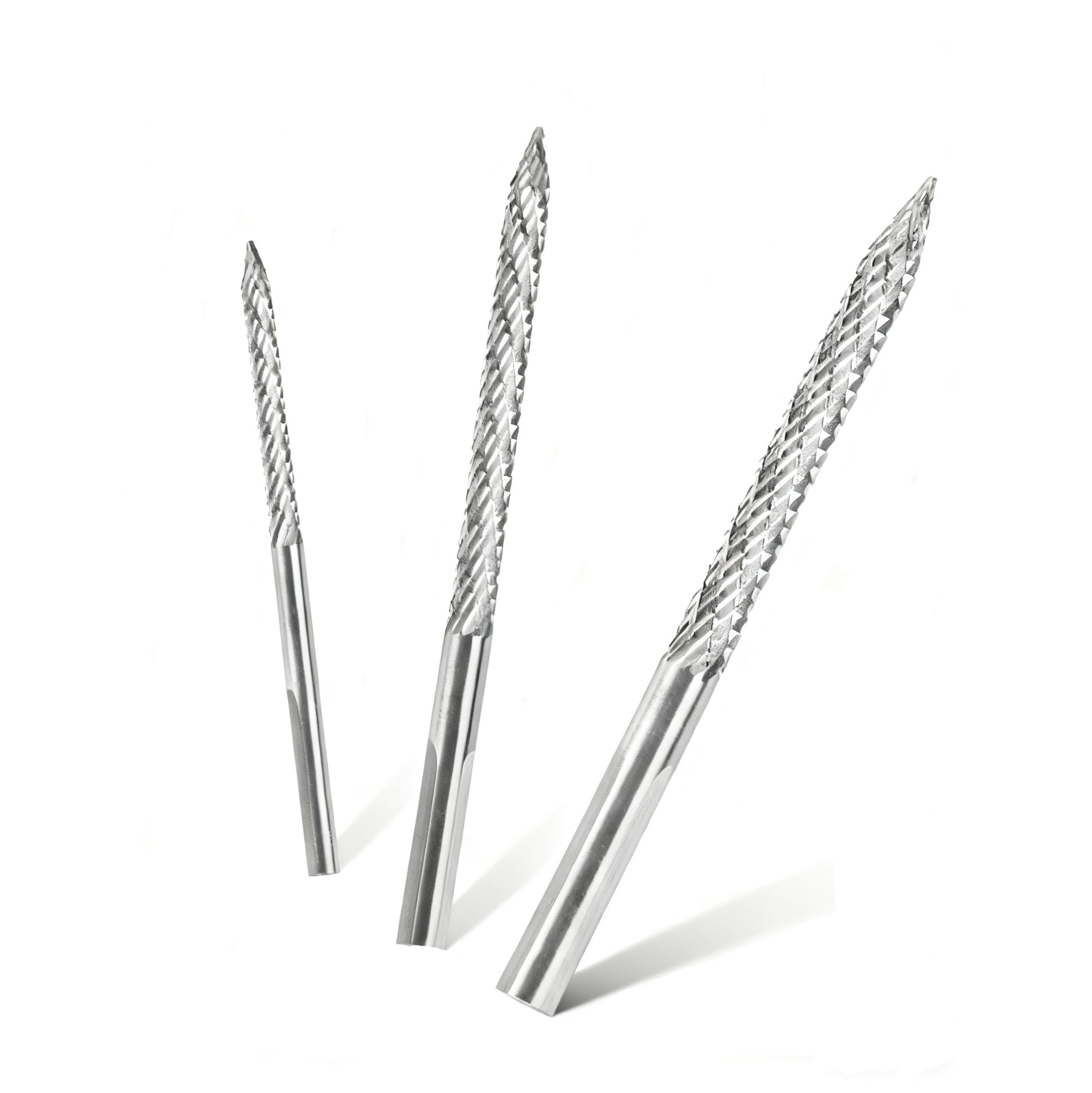 ZERINT CB-M03H 3pcs Tyre Drill Bits High-speed Steel Tyre Repair Drill Bits Tyre Repair Cutter Automobile Car Tool(3mm, 4.5mm, 6mm)