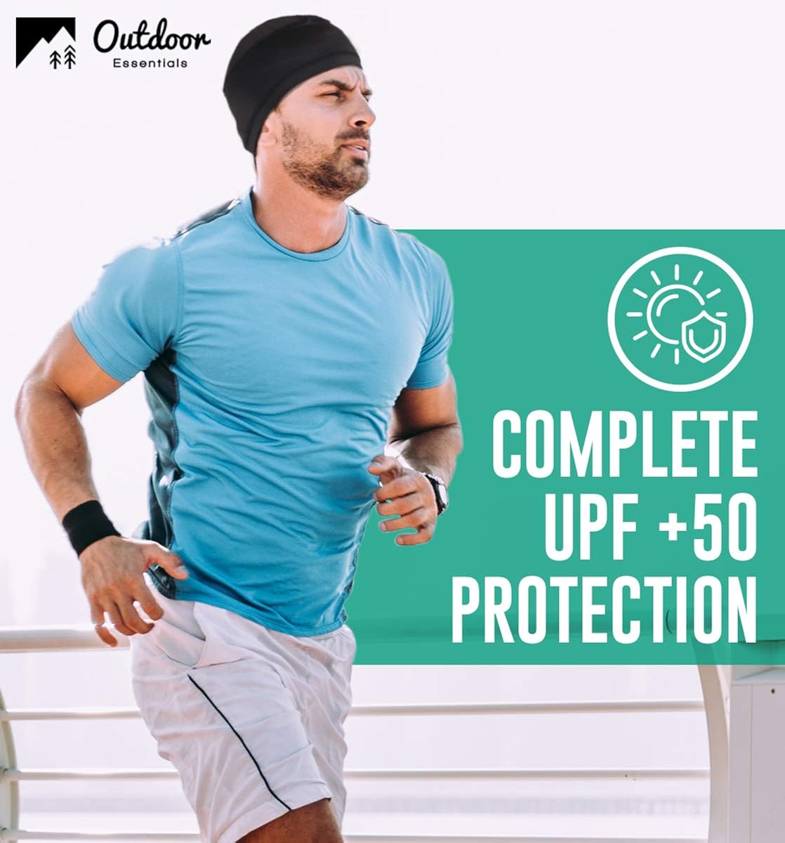Cooling Skull Cap Helmet Liner for Men - Sweat Wicking Bike, Cycling, Bicycle Head Cap Beanie - Motorcycle & Hard Hat Liners Black : Clothing