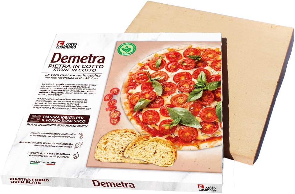 Piastra In Terracotta Refrattaria 45x45cm Spessore 15mm - Fiesoli Arte - Foto 8