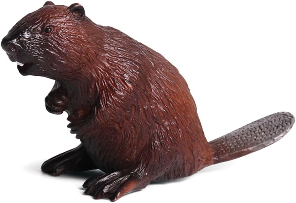 plastic beaver figurines