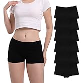 Seamless Boyshort Underwear For Women Nylon Spandex Boyshorts Panties Soft Stretch Boy Shorts Underwear MultiPack