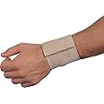 Flex Aid Wrist Support Wrap- Elastic Support with Loop- Wrist Brace for Carpal Tunnel, Arthritis, Tendonitis, Exercise, Weight Lifting, Calisthenics and More- One Size