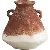 47th & Main Rustic Stoneware Vase, Small, Two-Toned