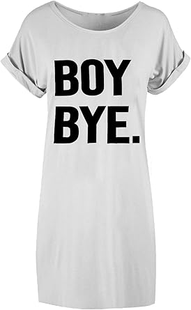 boy bye t shirt dress