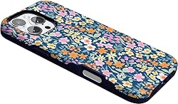 Casely Navy Floral Case for iPhone 16 Pro Max