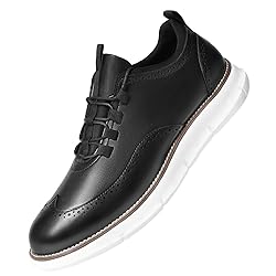 SVNKE Men's Dress Sneakers Fashion Brogue Casual