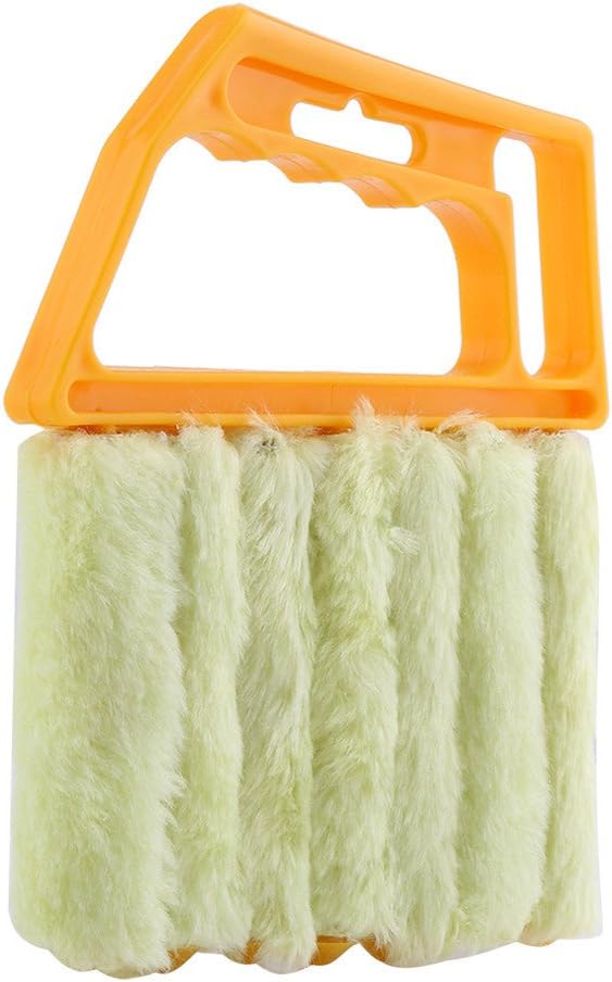 Modenny Microfiber Window Cleaning Brush Air Conditioner Duster Cleaner With Washable Venetian Blind Brush Clean Cleaner