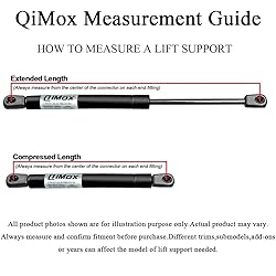 Qty(2) QiMox Rear Liftgate Tailgate Hatch Lift
