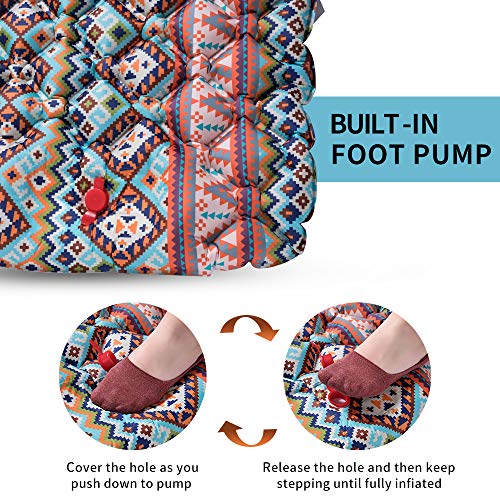 Wolf Walker Unique Sleeping Pad for Camping, Ultralight Sleep Mat with