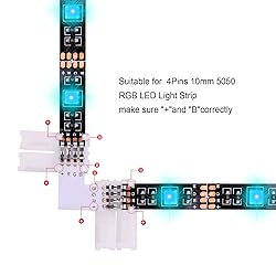 iCreating 5050 4Pin LED Strip Connector Kit 10mm