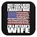 Veteran's Wife Family Gift Hero Married Mine T-Shirt Large Black