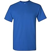 Gildan 5.4 oz Cotton T-shirt (5000) Tee 2X Royal