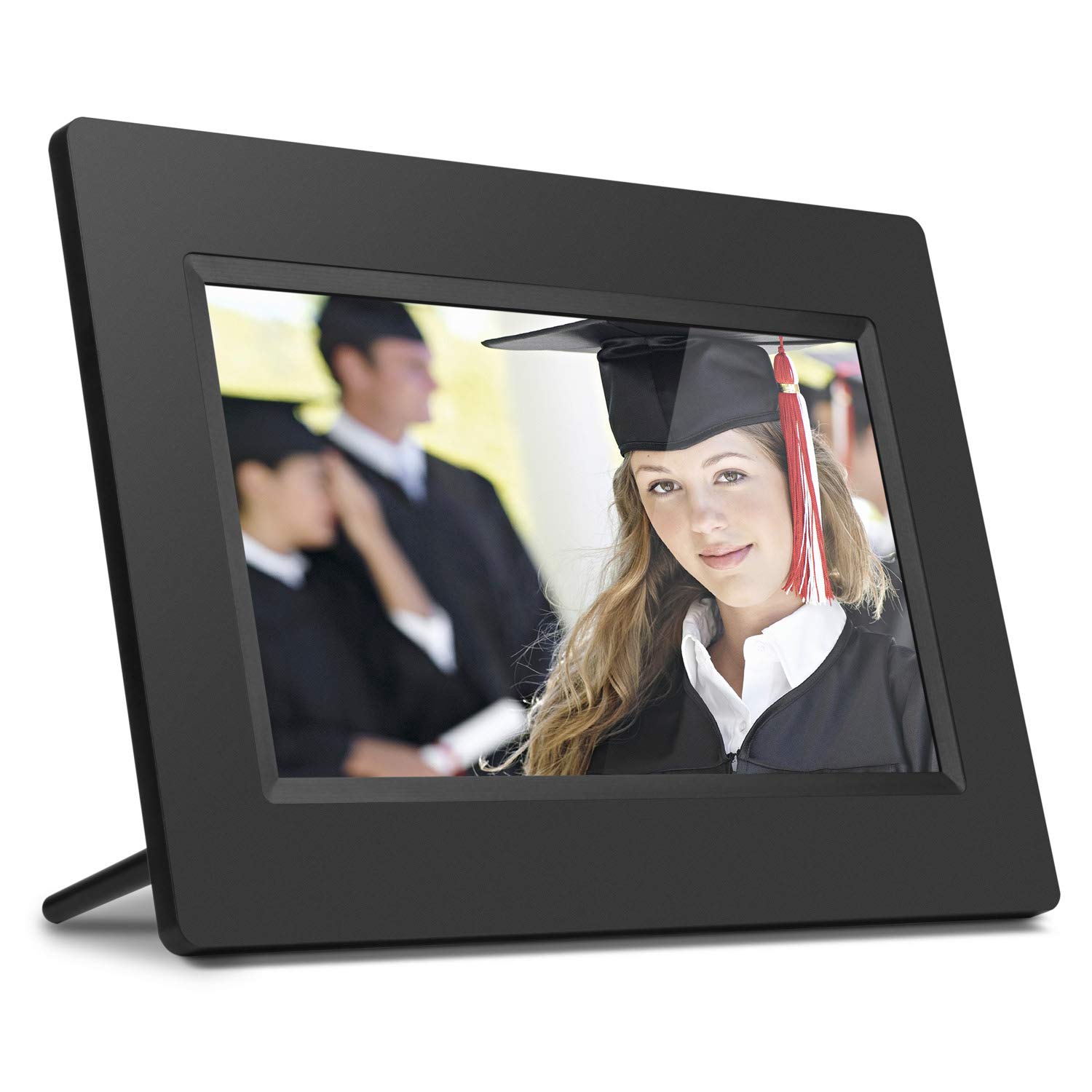 Photo 1 of Aluratek 7 Inch LCD Digital Photo Frame with Auto Slideshow Using USB & SD/SDHC (ADPF07SF) – Black