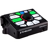 TC Helicon PERFORM-V Ultimate Mic Stand-Mount Vocal Processor for Quick and Easy Studio-Quality Sound with Expandable Effects