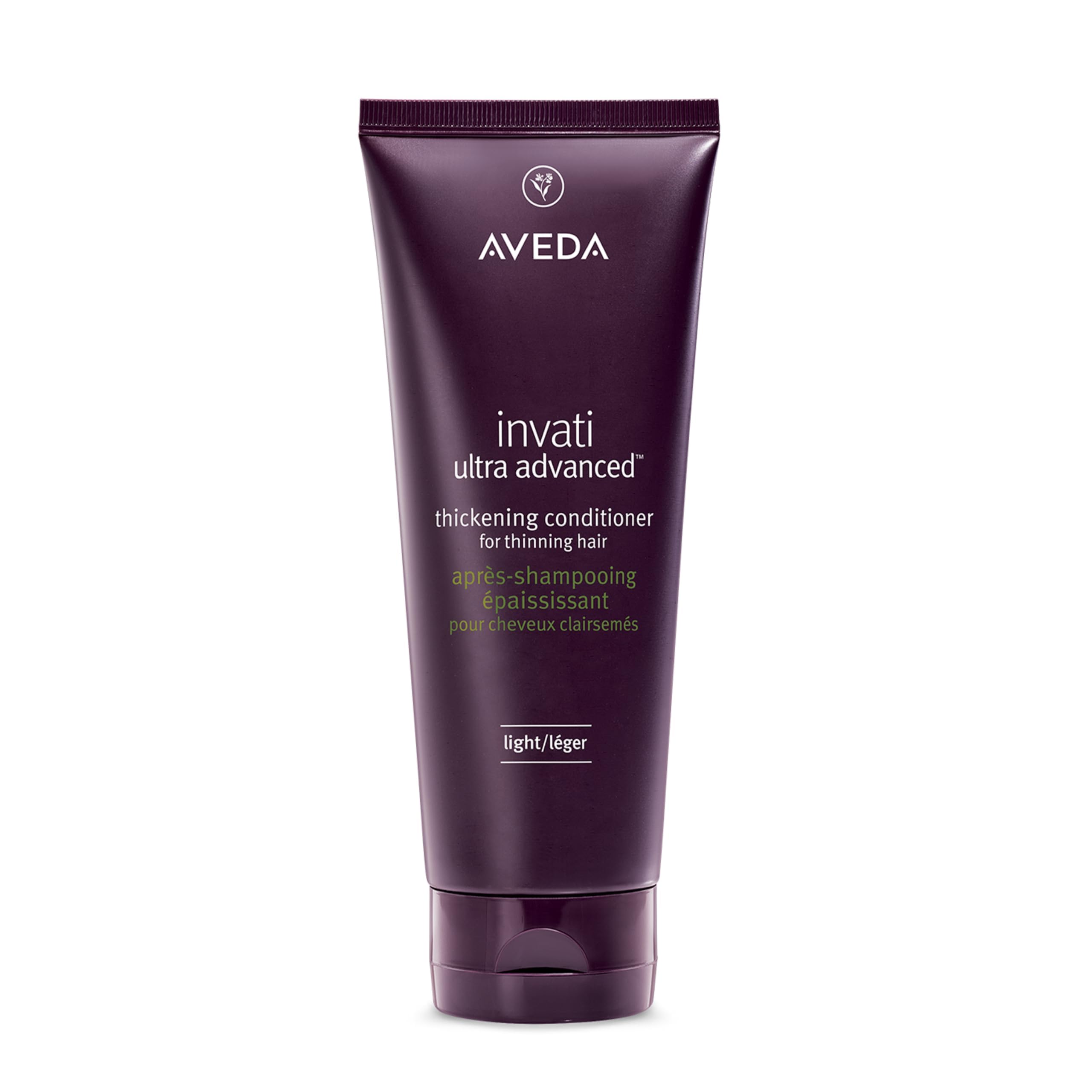 Aveda Invati Ultra Advanced Thickening Conditioner Light | Step 2 of 4 | Reduces Hair Loss by 77%* | for Fine to Medium Thinning Hair Types | Normal to Oily Scalp | 96% Naturally Derived**, 200ml
