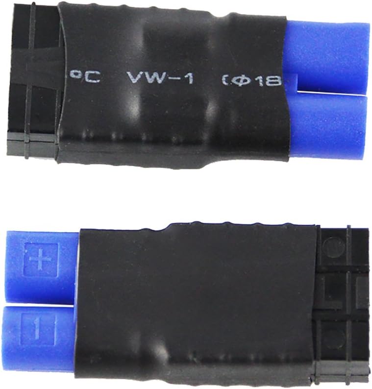 OliYin 3pcs/lot Male EC3 Losi to Female TRX Connector Adapter for Revo LiPO Battery(pack of 3), Small - Image 3
