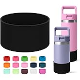 Mokoart Silicone Boot Compatible with YETI Kids Water Bottle 12 oz and Rambler 18 oz Bottle, Anti-Slip Sleeve Bottom Protector Accessories for YETI Rambler 12/18oz