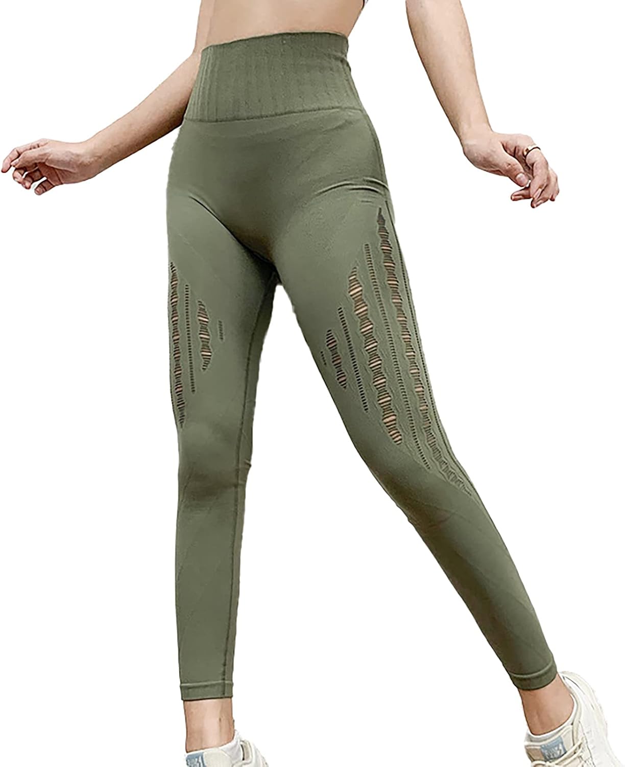 Pantaloncini Da Donna Collant Calze A Rete Pantaloncini A Va - Foto 8