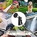 VicTsing Garden Hose Nozzle, Heavy Duty Spray Nozzle with 8 Adjustable Watering Patterns High Pressure, Slip and Shock Resistant Water Nozzle Hose for Watering Plants and Car wash