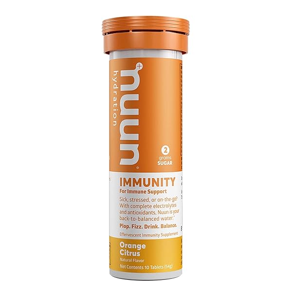 NUUN, IMMUNITY ORANGE CITRUS, 1.9 OUNCE