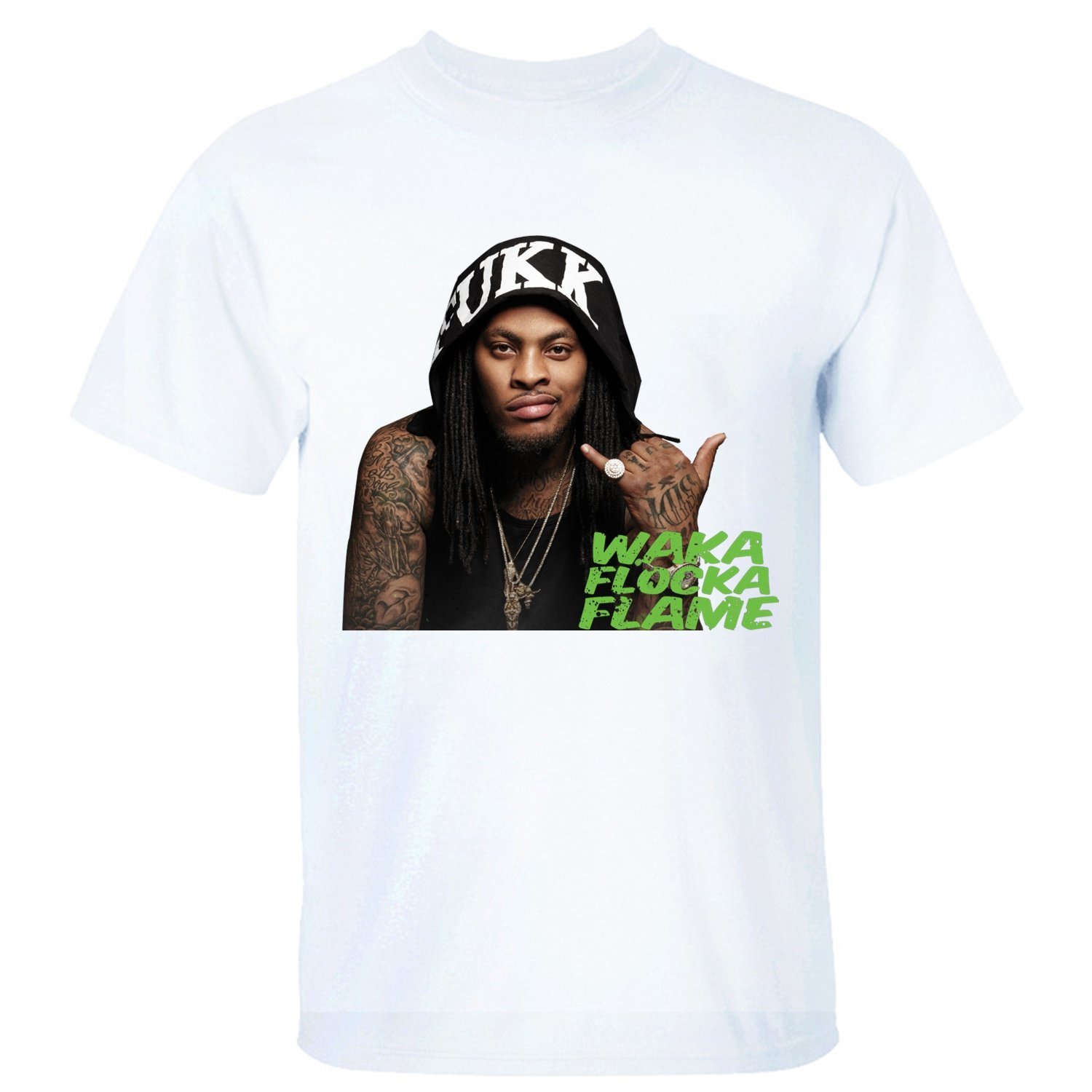 TATAO Men's Hip Hop Singer Waka Flocka 