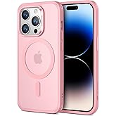 ESR for iPhone 16 Pro Case (4 in 1) Set, Translucent Matte Case with Screen Protector, Compatible with MagSafe, Military-Grade Protection, Classic Series,Frosted Pink