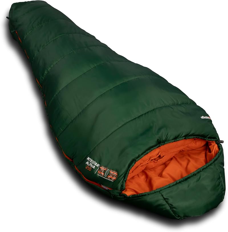 Vango Nitestar Alpha Sleeping Bag Duke of Edinburgh Recommended Ultralight Mummy