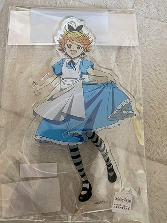 Amazon Co Jp 約束のネバーランド アクリルスタンド グラフアート 限定 書き下ろし エマ 不思議の国のアリス ジャンプ ホビー 通販