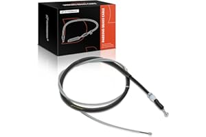 A-Premium Parking Brake Cable Assembly Compatible with Volkswagen and Models: Jetta, Golf, Golf R, A3 Quattro, Eo, GT, R32, R