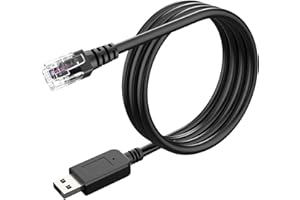 SDSACZMU Radar Detector Cable, USB to RJ11 Plug Cable,Replacement Power Line of Radar Detector,for Uniden Escort Beltronics Radar Detector, 6.56 ft