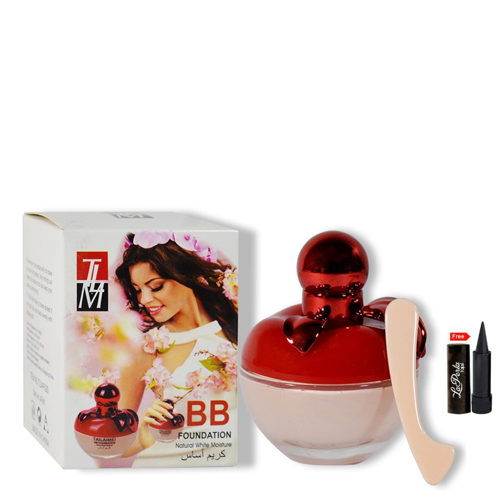 lakme bb foundation natural white moisture