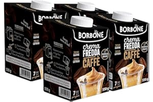 CAFFÈ BORBONE Caffe Borbone Coffee Cold Cream - Pack of 4, Lactose free coffee flavored drink