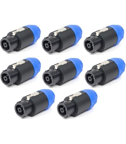 697★NEUTRIK NＬ4FX ×8個 Amazon.com: (8 Pack) Original Neutrik NL4FX 4 pole Locking